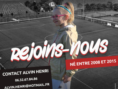 recrutement féminines UA COGNAC